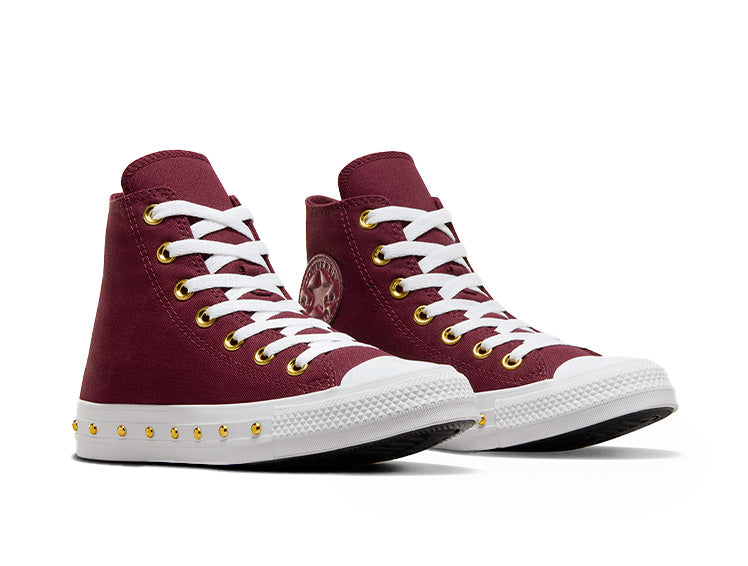 Converse burdeo con caña on sale