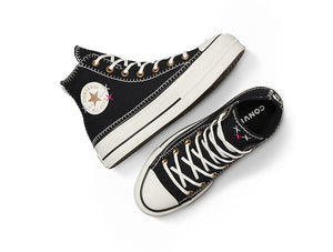 Zapatilla Converse Chuck Taylor Lift Mujer Negro