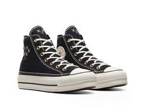 Zapatilla Converse Chuck Taylor Lift Mujer Negro