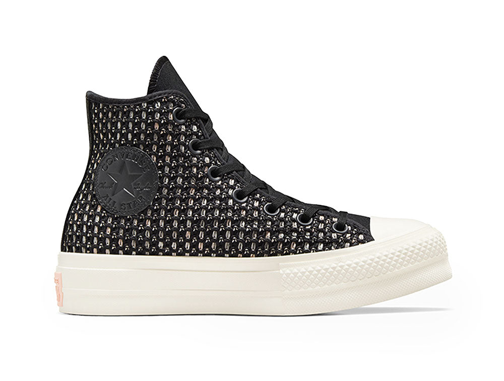 Zapatilla Converse Chuck Taylor Lift Mujer Negro