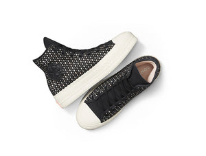 Zapatilla Converse Chuck Taylor Lift Mujer Negro