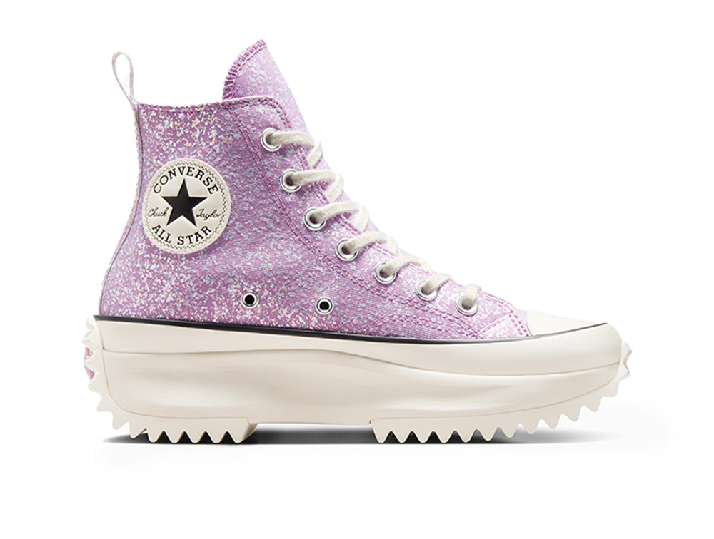 Zapatilla Converse Run Star Hike Hi Shinefetti Mujer Morado