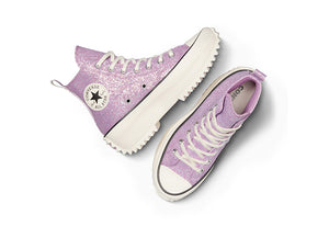 Zapatilla Converse Run Star Hike Hi Shinefetti Mujer Morado