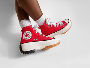 Zapatilla Converse Run Star Hike Sketch Mujer Rojo