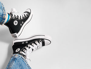 Zapatilla Converse Chuck Taylor Lift Sketch Mujer Negro