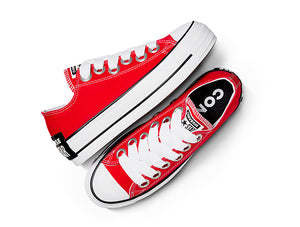 Zapatilla Converse Chuck Taylor Lift Sketch Mujer Rojo