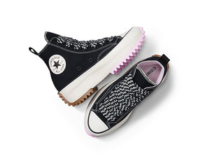 Zapatilla Converse Run Star Hike 90's Sport Mujer Negro