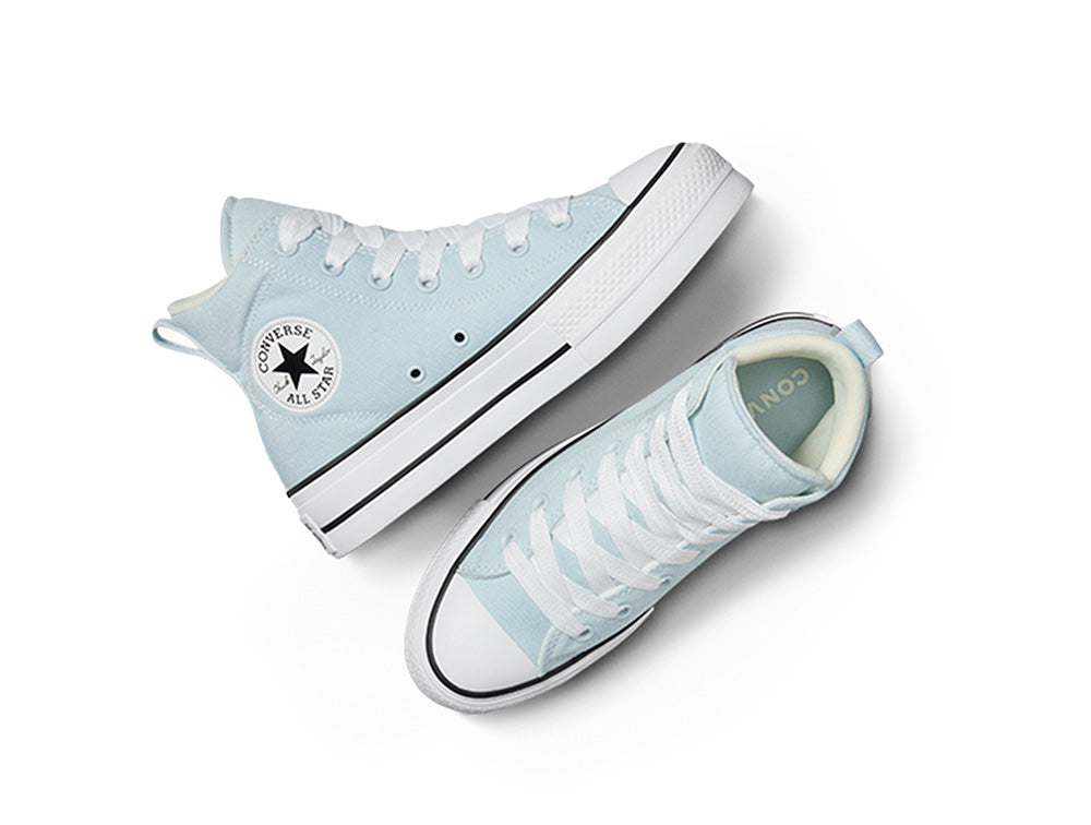 Zapatilla Converse Chuck Taylor Lift 90 s Sport Mujer Celeste Real Kicks