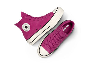 Zapatilla Converse Chuck Taylor PLataforma Crafted Color Mujer Lila