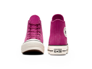 Zapatilla Converse Chuck Taylor PLataforma Crafted Color Mujer Lila