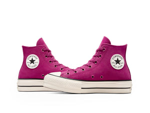 Zapatilla Converse Chuck Taylor PLataforma Crafted Color Mujer Lila