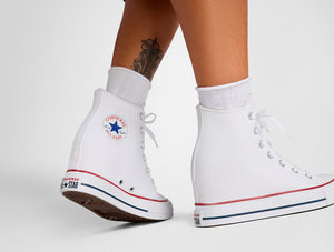 Zapatilla Converse Chuck Taylor Wedge Mujer Blanco