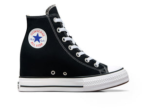 Zapatilla Converse Chuck Taylor Wedge Mujer Negro