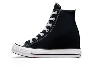 Zapatilla Converse Chuck Taylor Wedge Mujer Negro