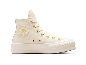 Zapatilla Converse Lift Mono Leather Mujer Blanco