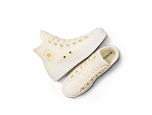 Zapatilla Converse Lift Mono Leather Mujer Blanco