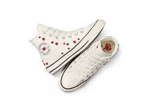 Zapatillas Converse Chuck Taylor (Roses Valentine's Day) Mujer Blanco