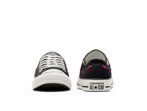 Zapatillas Converse Chuck Taylor (Roses Valentine's Day) Mujer Negro