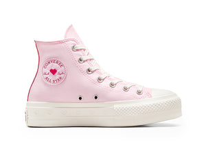 Zapatillas Converse Chuck Taylor All Star Lift (Hearts Valentine's Day) Mujer Rosado