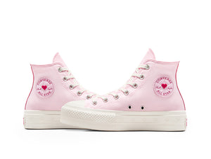 Zapatillas Converse Chuck Taylor All Star Lift (Hearts Valentine's Day) Mujer Rosado