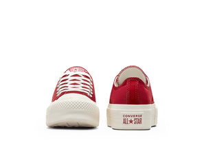 Zapatillas Converse Chuck Taylor All Star Lift (Hearts Valentine's Day) Mujer Burdeo