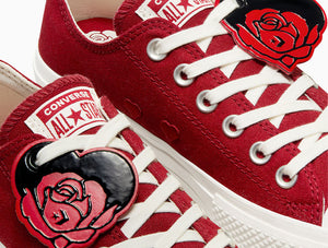 Zapatillas Converse Chuck Taylor All Star Lift (Hearts Valentine's Day) Mujer Burdeo