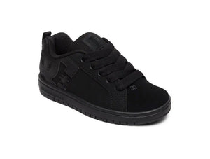 Zapatilla Dc Court Graffik Junior Mono Negro