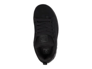 Zapatilla Dc Court Graffik Junior Mono Negro