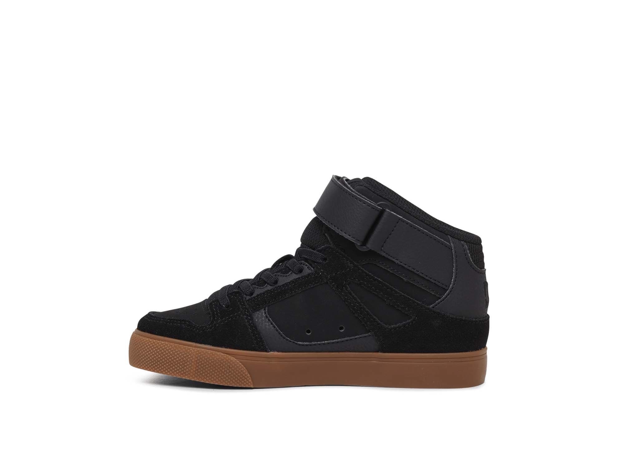 Zapatilla DC Pure Ht Ev Cadete Negro - Suela Gum