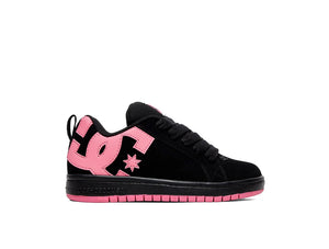 Zapatillas Dc Court Graffik Cadete Negro