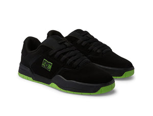 Zapatilla Dc Central Hombre Negro - Suela Negro-Verde