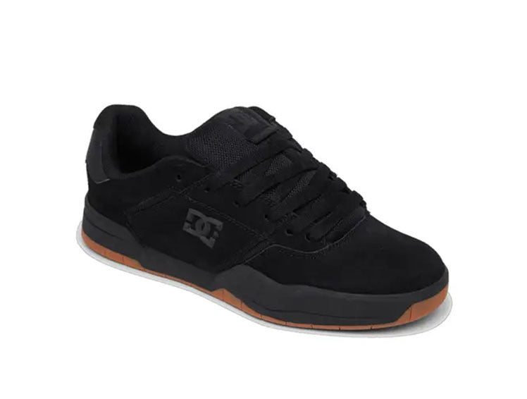 Zapatilla Dc Central Hombre Negro - Suela Negro - Gum