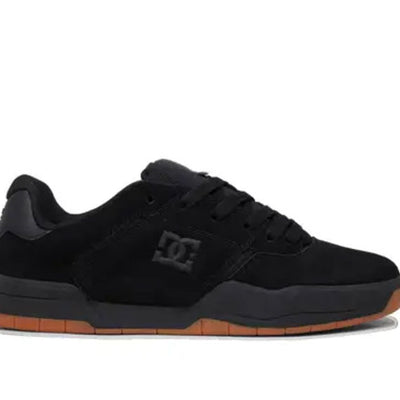 Zapatilla Dc Central Hombre Negro - Suela Negro - Gum