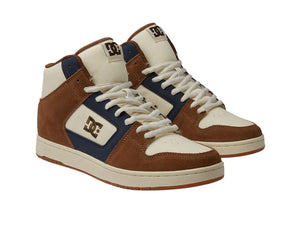 Zapatilla Dc Manteca 4 Hi Hombre Cafe-Beige-Azul