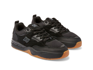 Zapatilla Dc Ascend Hombre Negro - Suela Negro Gum