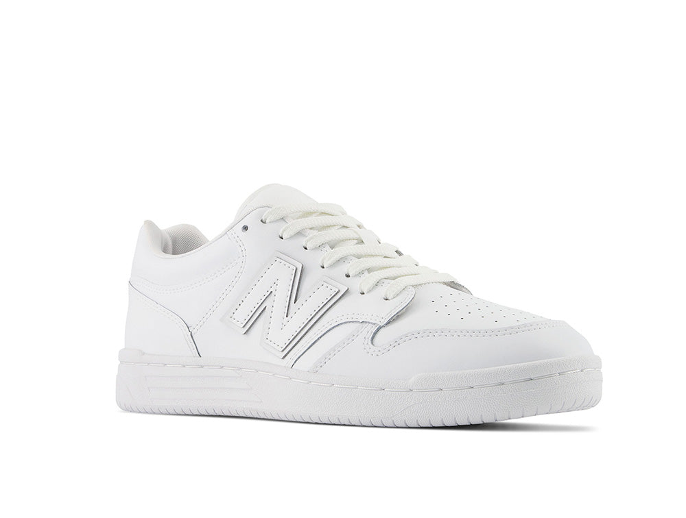 Zapatilla New Balance 480 Cuero Hombre Blanco Real Kicks