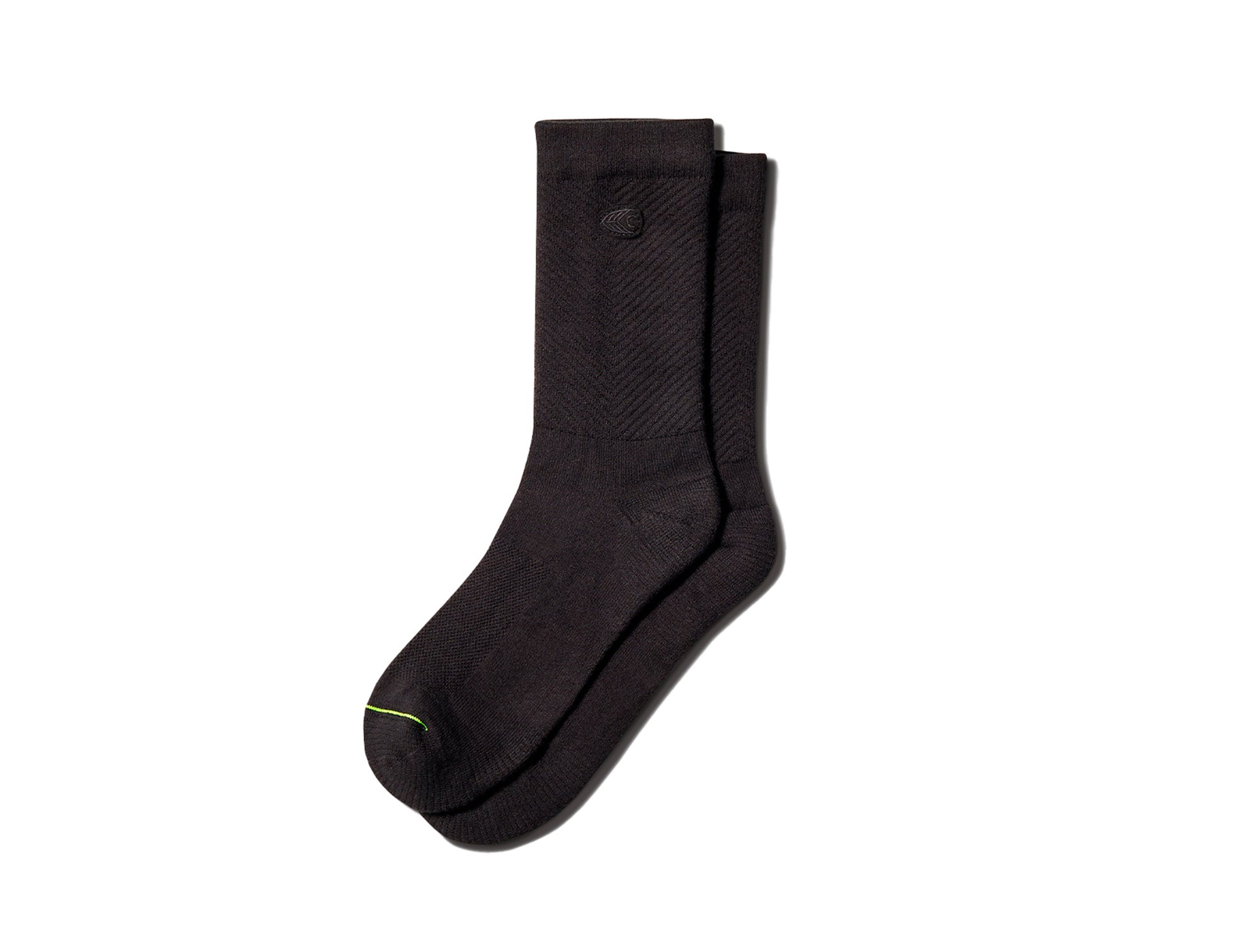 Calcetin Cariuma Crew Unisex Negro