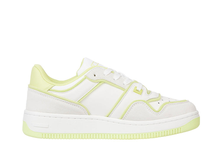 Zapatilla Tommy Jeans  Decon Basket Low Mujer Blanco