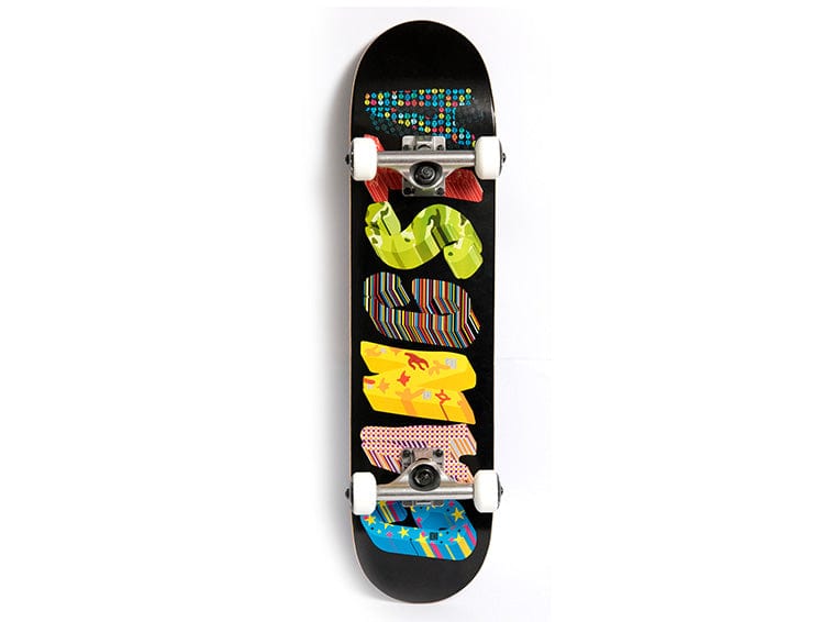 Patineta Gangsta Kid 7.25 Multic Cadete