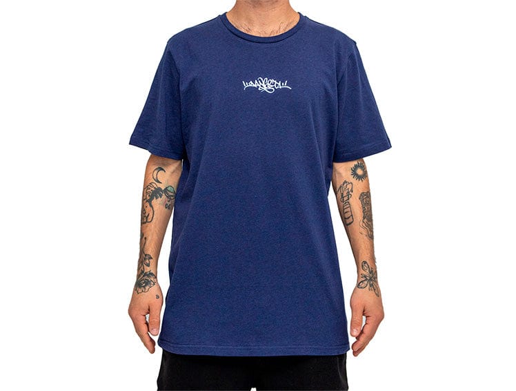 Polera Mc Gangsta Ts Tag Hombre Azul