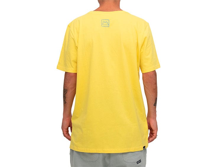 Polera Mc Gangsta Ts Strobo Hombre Amarillo