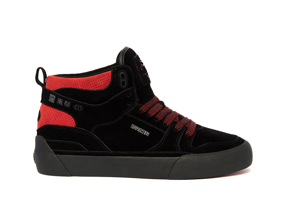 Zapatilla Gangsta Trooper Mid Hombre Negro