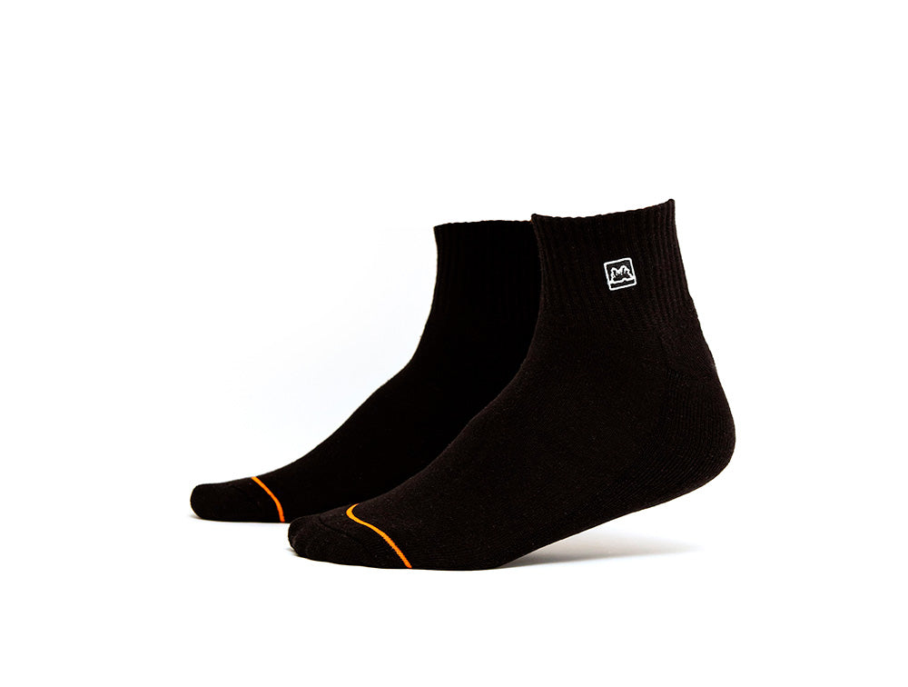 Calcetin Corto Gangsta Ankle Corto 2 pack Unisex Negro