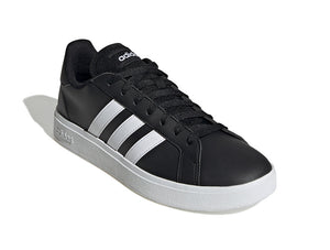 Zapatilla Adidas Grand Court Base 2.0 Hombre Negro - Blanco