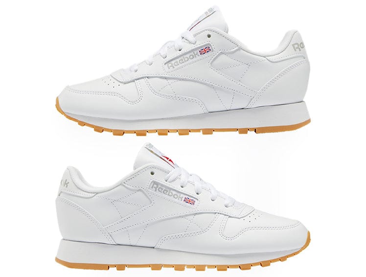 Reebok classic leather mujer blanco online