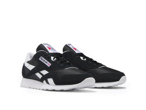 Zapatilla Reebok Cl Nylon Hombre Negro