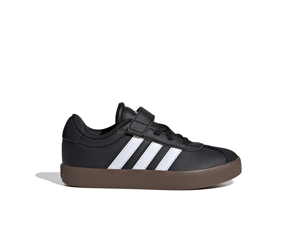 Zapatilla Adidas Vl Court 3.0 Junior Negro - Blanco