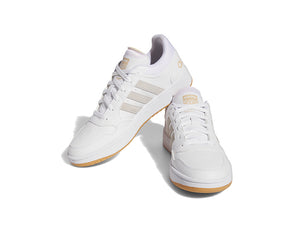 Zapatilla Adidas Hoops 3.0 Hombre Blanco