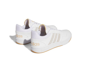 Zapatilla Adidas Hoops 3.0 Hombre Blanco