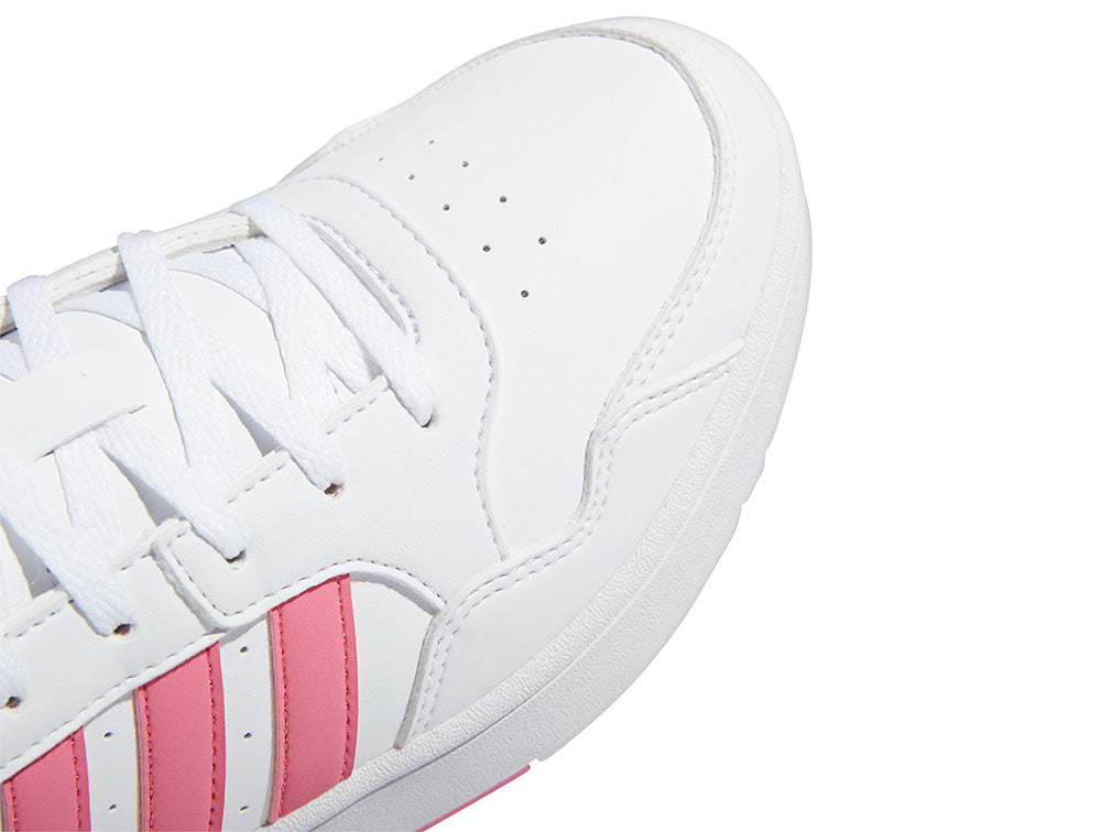 Zapatilla Adidas Hoops 3.0 Bold Cuero Mujer Blanco